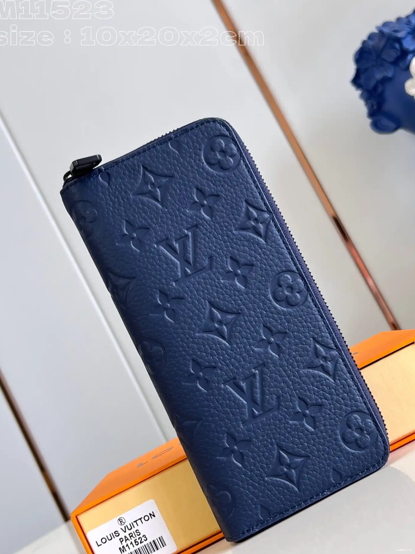 WIS cm ZIPPY LOUIS VUITTON WALLET-10*20*2 0529